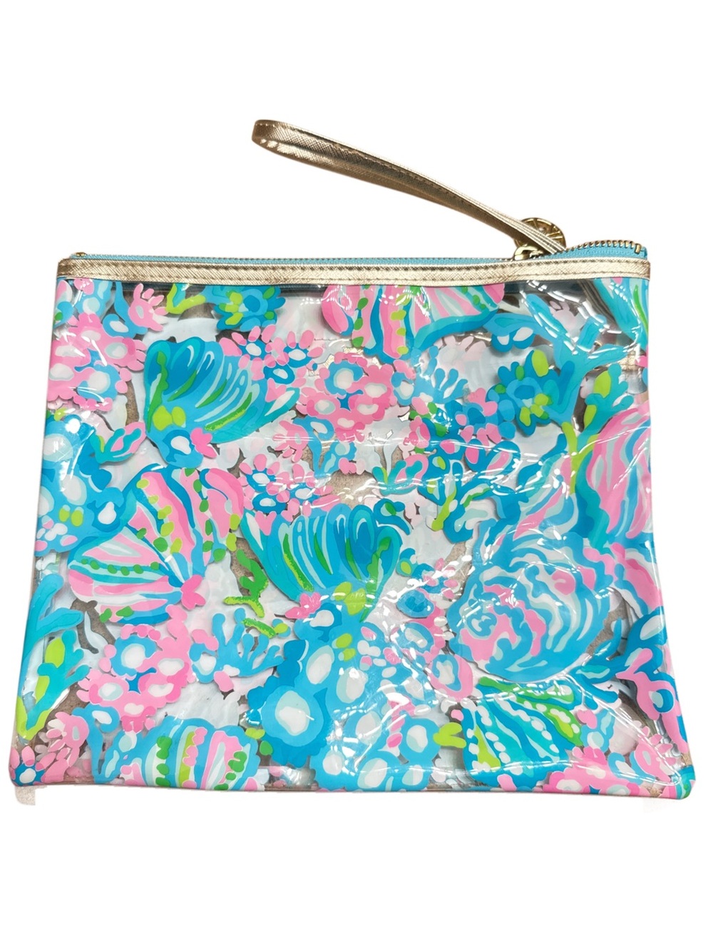 LILY PULITZER BEACH DAY POUCH NWOT - Picture 2 of 2
